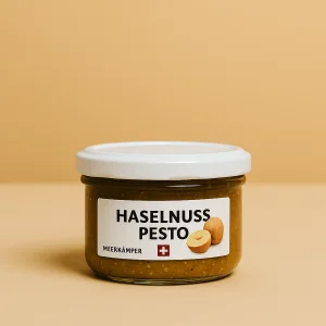 Glas Meerkämper Haselnuss-Pesto, klein, handgemacht
