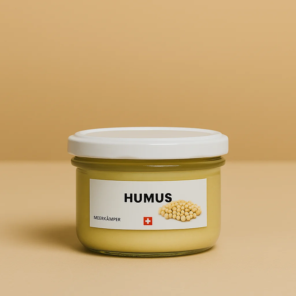 Glas Meerkämper Hummus, klein, handgemacht