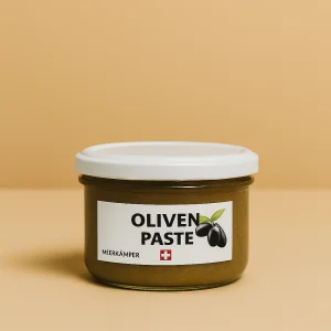 Glas Meerkämper Oliven-Paste, klein, handgemacht