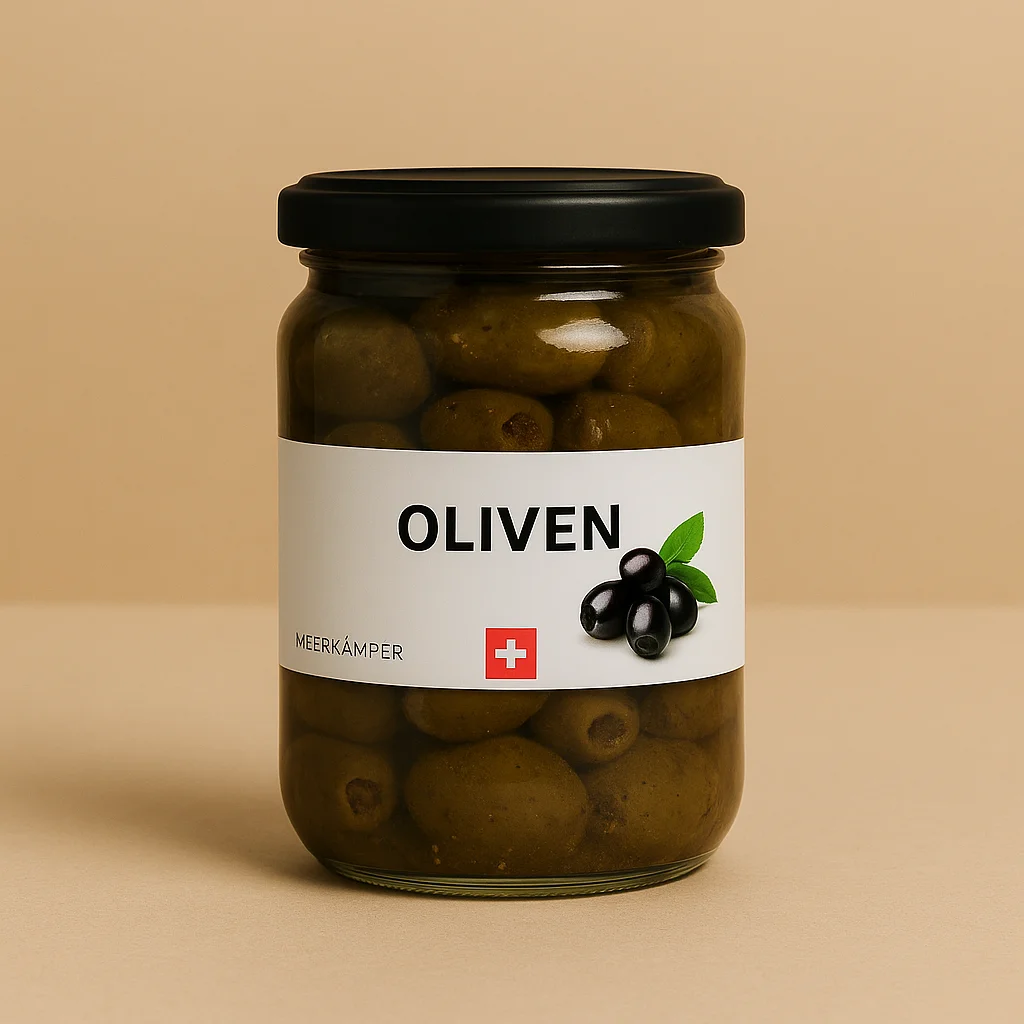 Frische Oliven für Meerkämper Delikatessen