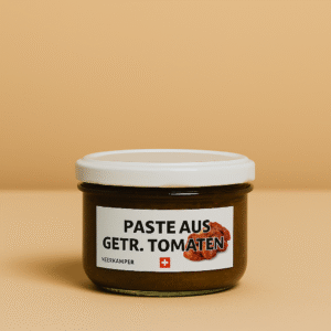 Paste aus getr. tomaten klein