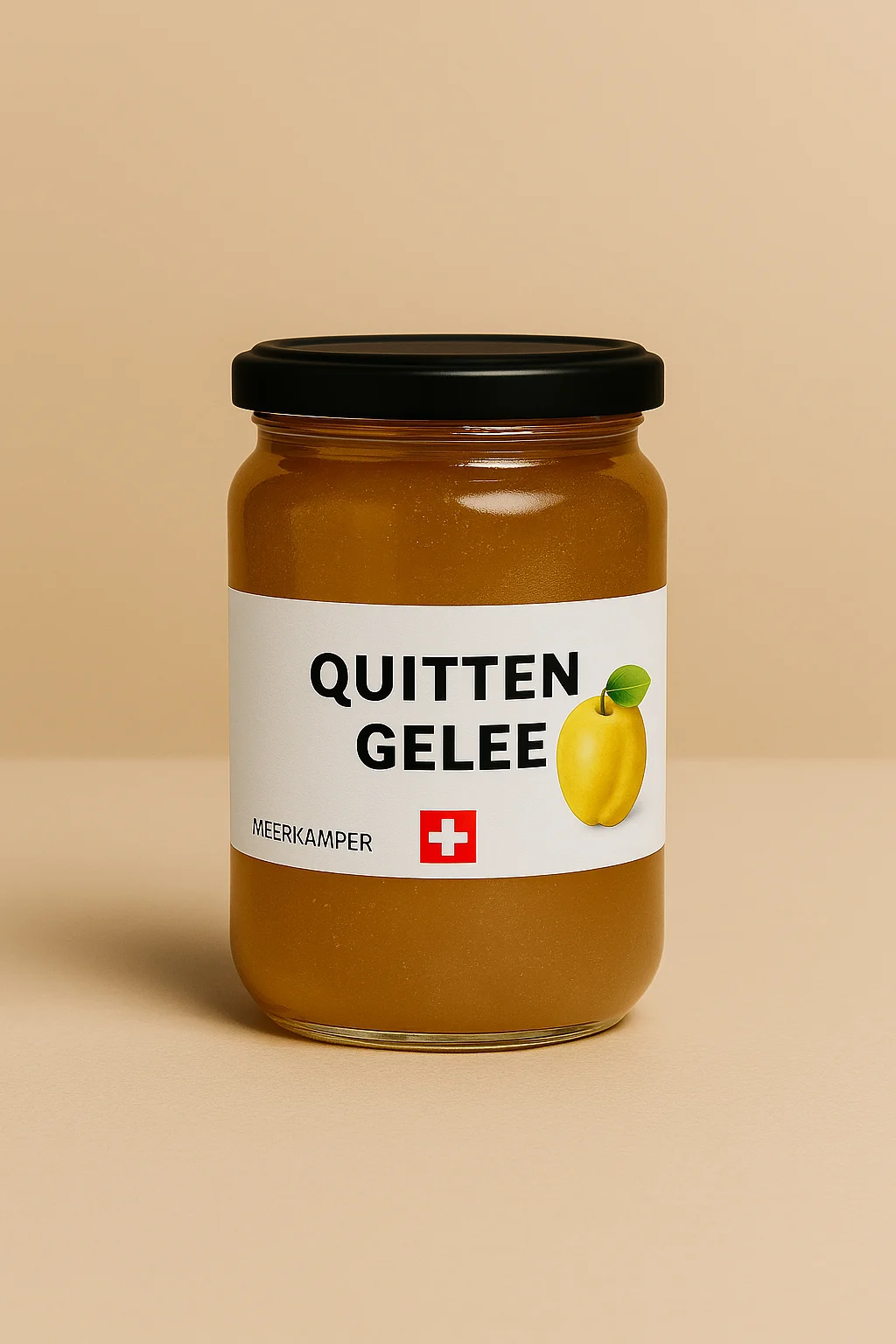 Glas Meerkämper Quittengelee, handgemacht