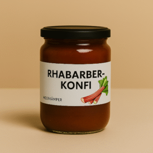 Rhabarber konfi