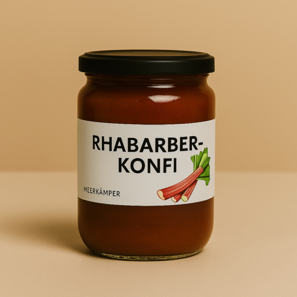 Rhabarber konfi