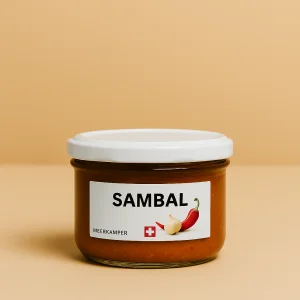 Glas Meerkämper Sambal, klein, handgemacht