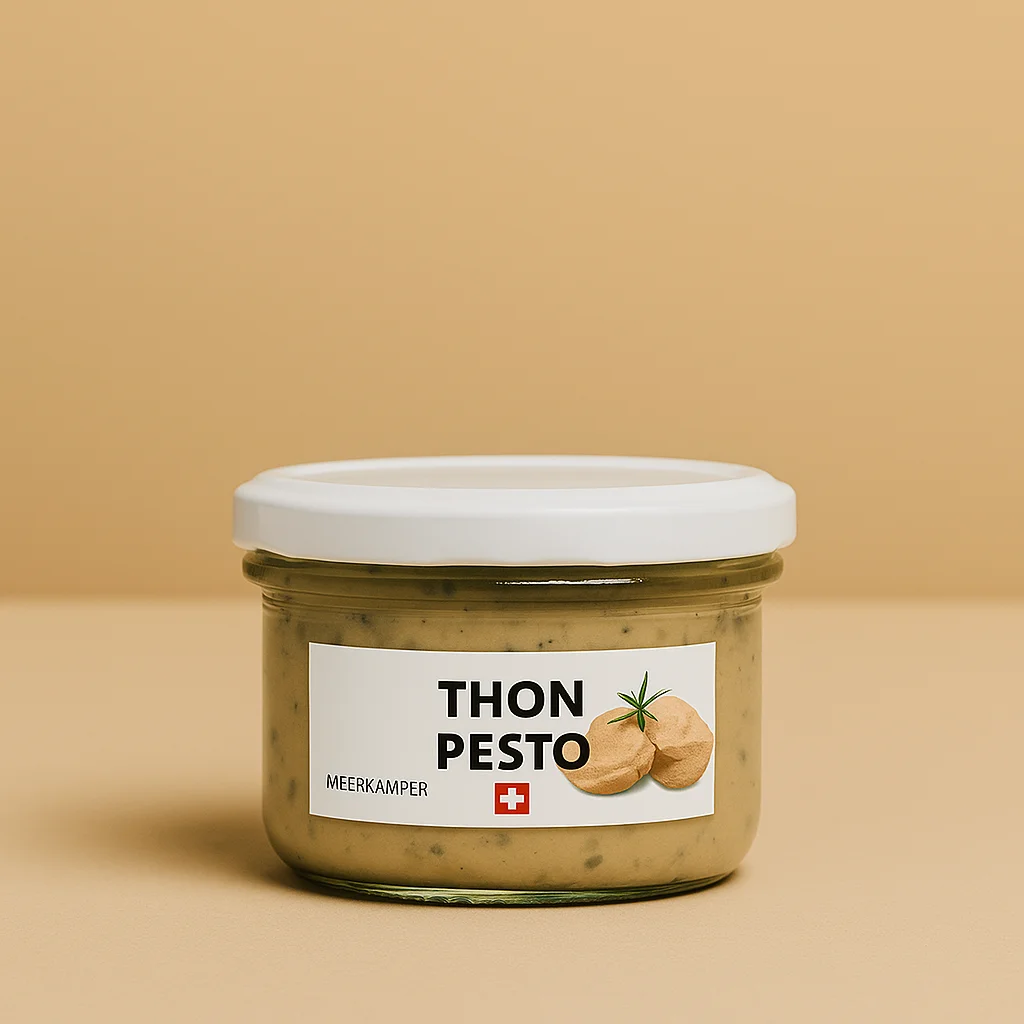 Glas Meerkämper Thon-Pesto, klein, handgemacht