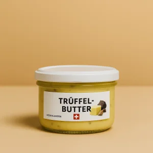Glas Meerkämper Trüffelbutter, klein, handgemacht