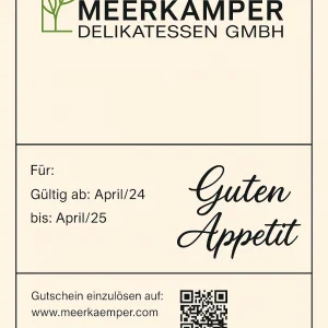 Meerkämper Geschenkgutschein