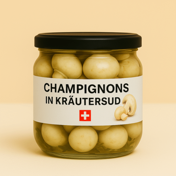 Champignongs in krÄutersud